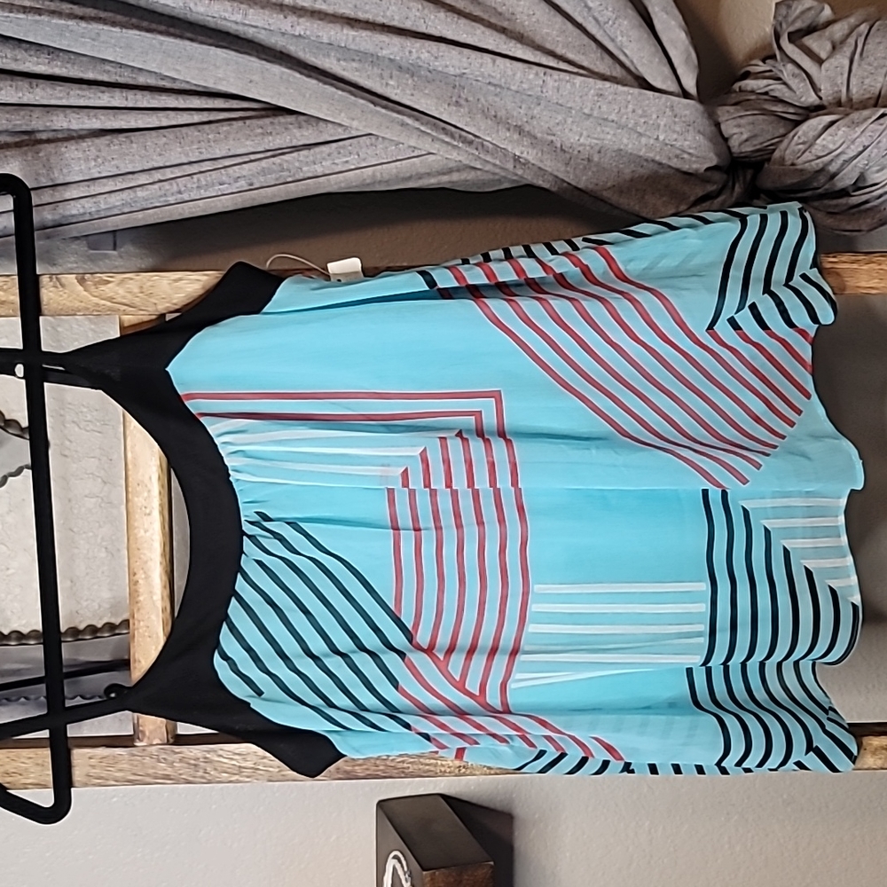 NWT NY&Co tank top Med blue